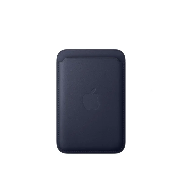 Apple Feingewebe Wallet mit MagSafe, Handyhülle (dunkelblau, iPhone)