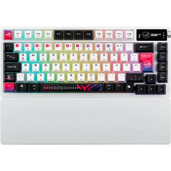 ASUS ROG Azoth X, Gaming-Tastatur (weiß, DE-Layout, ROG NX V2)