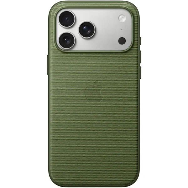 Apple Funktionsgewebe Case mit MagSafe, Handyhülle (grün, iPhone 17 Pro Max)