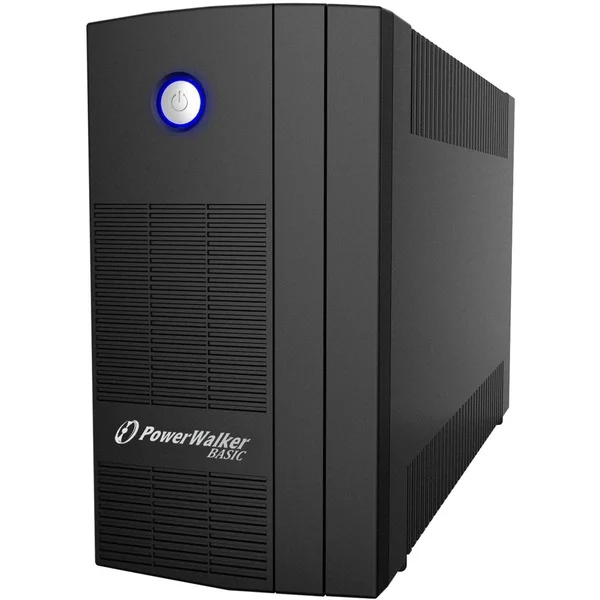 BlueWalker PowerWalker Basic VI 1000 SB FR, USV (schwarz, Outlet: 3x Type E (French))