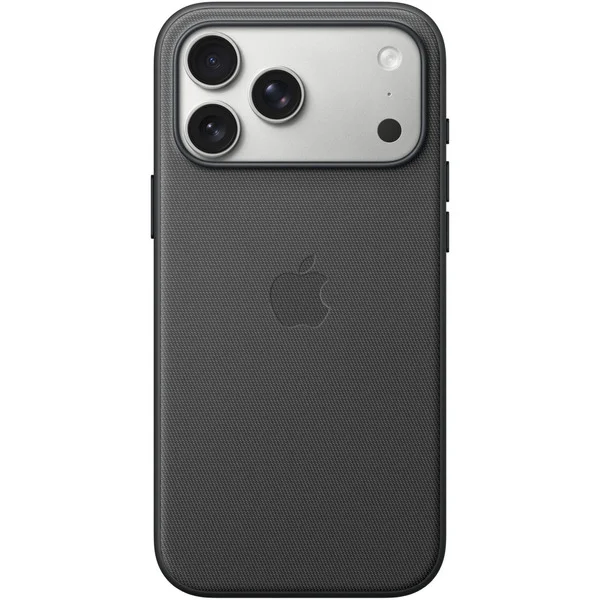 Apple Funktionsgewebe Case mit MagSafe, Handyhülle (schwarz, iPhone 17 Pro Max)