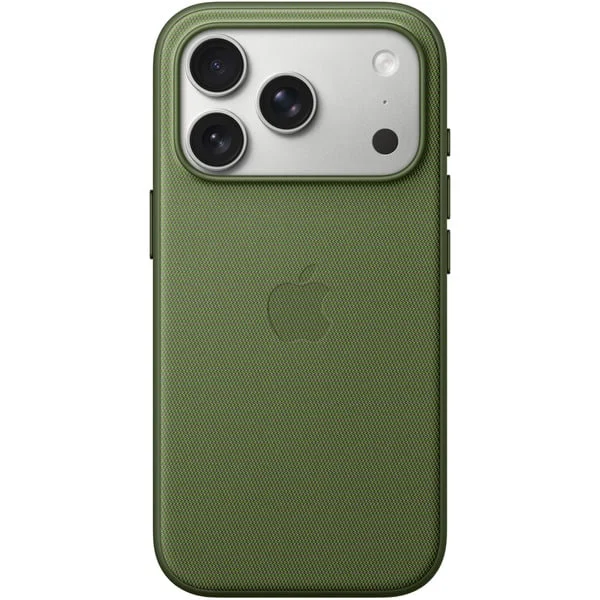 Apple Funktionsgewebe Case mit MagSafe, Handyhülle (grün, iPhone 17 Pro)