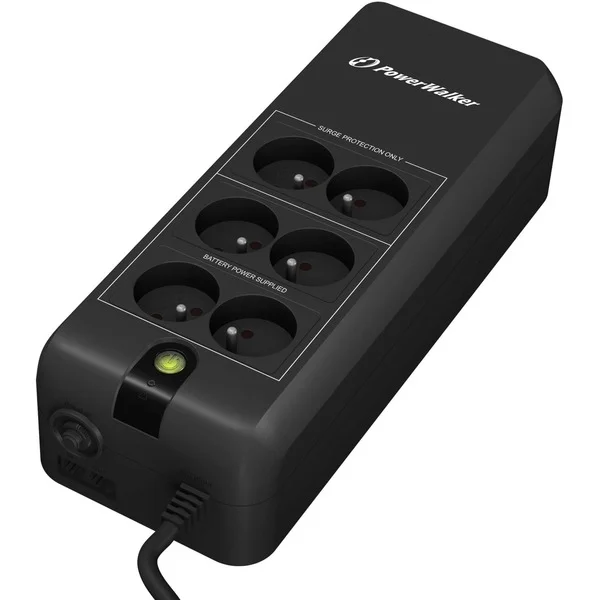 BlueWalker PowerWalker VFD 600 APFC FR, USV (schwarz, Outlet: 6x Type E (French))