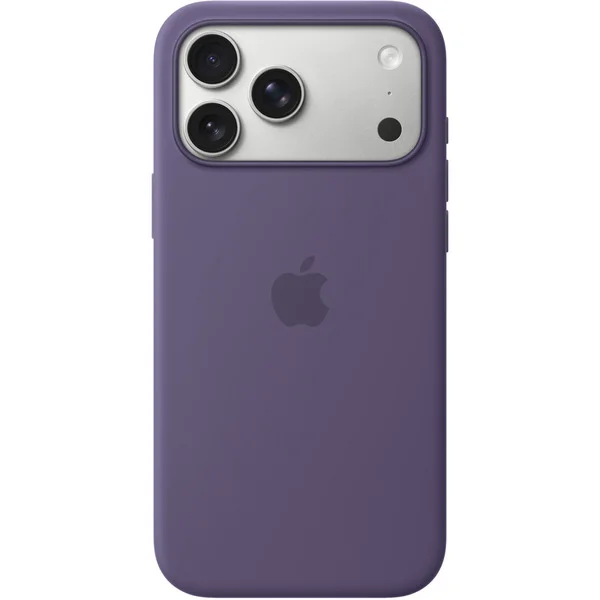 Apple Silikon Case mit MagSafe, Handyhülle (violett, iPhone 17 Pro Max)
