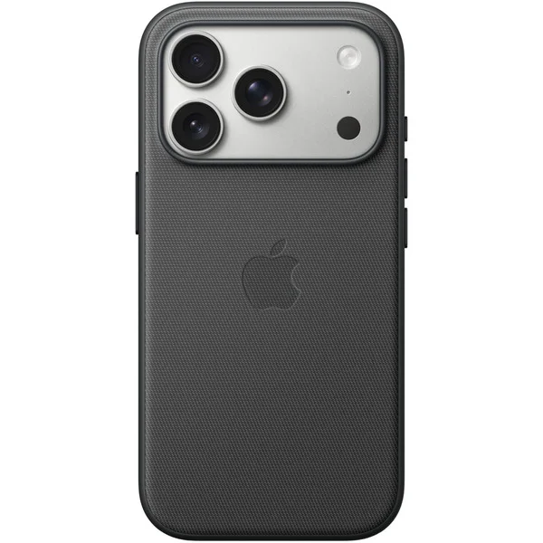 Apple Funktionsgewebe Case mit MagSafe, Handyhülle (schwarz, iPhone 17 Pro)