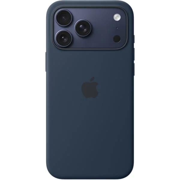 Apple Silikon Case mit MagSafe, Handyhülle (dunkelblau, iPhone 17 Pro Max)