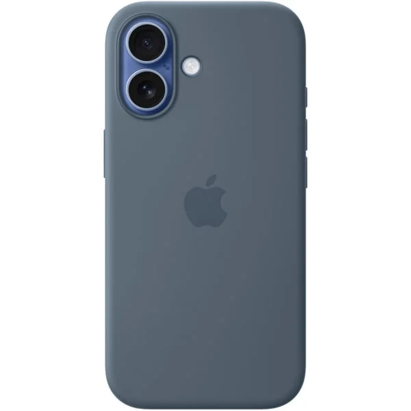 Apple Silikon Case mit MagSafe, Handyhülle (blau, iPhone 17)