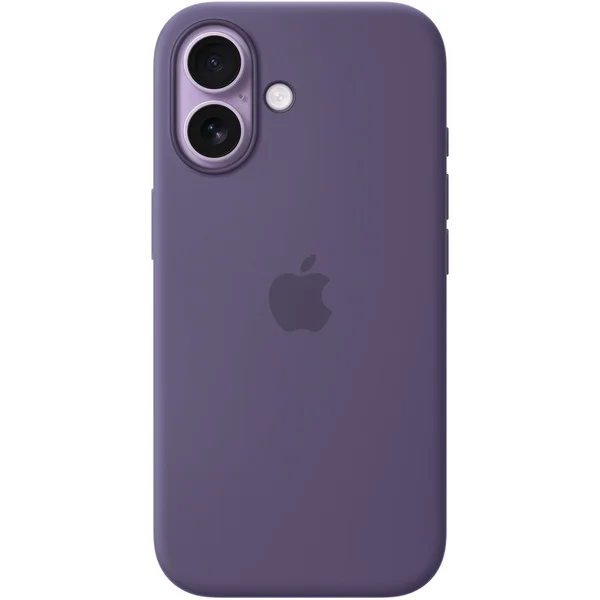 Apple Silikon Case mit MagSafe, Handyhülle (violett, iPhone 17)
