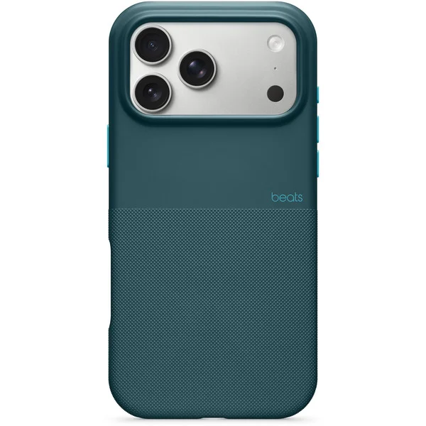 Apple Beats Rugged Case mit MagSafe und Kamerasteuerung, Handyhülle (petrol, iPhone 17 Pro Max)