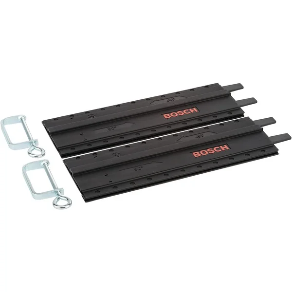 Bosch Heimwerken & Garten Führungsschiene 2-teilig, Länge 700mm (2x 350mm) (für Kreissäge PKS 55 / 66)