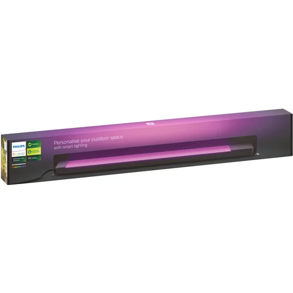 Philips HUE White & Color Ambiance Amarant lineare Außenleuchte, LED-Leuchte (schwarz)