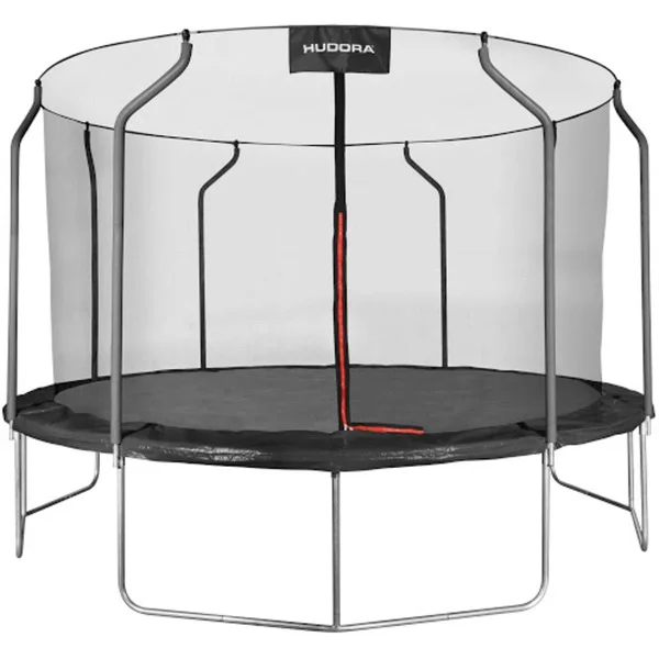 HUDORA First Trampolin 400V, Fitnessgerät (schwarz, rund, 400 cm)