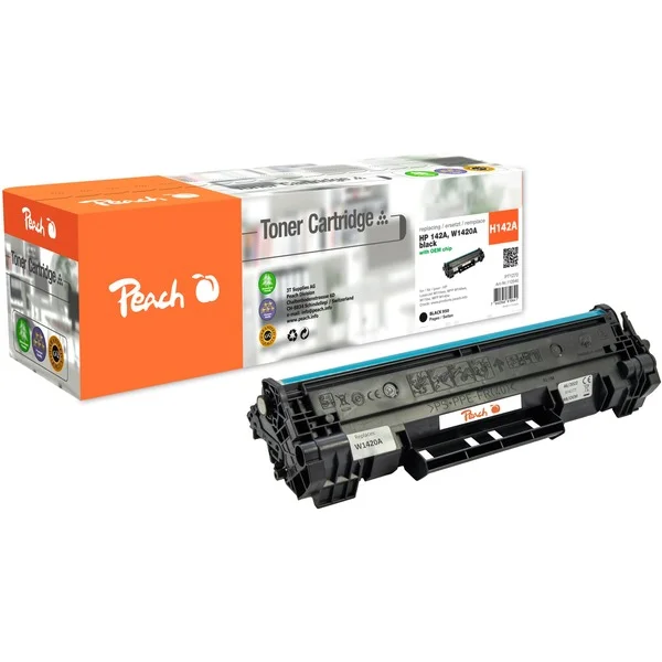 Peach Toner schwarz 112540 (kompatibel zu HP 142A (W1420A))