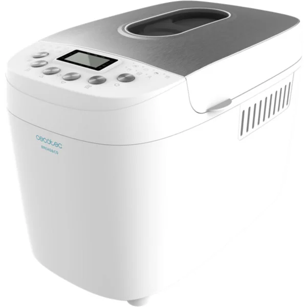 Cecotec Brotbackautomat Bread&Co 1500 PerfectCook (weiß, 850 Watt, für Brote bis 1,5kg)