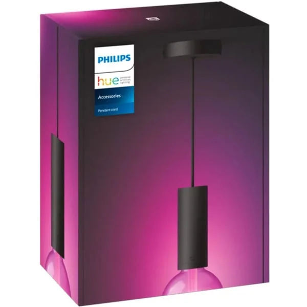 Philips HUE Schwarze Kordel für Pendelleuchte (schwarz)