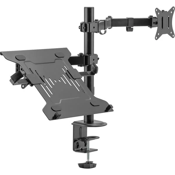 Digitus Single Monitorhalterung & Notebookhalterung (schwarz (matt))