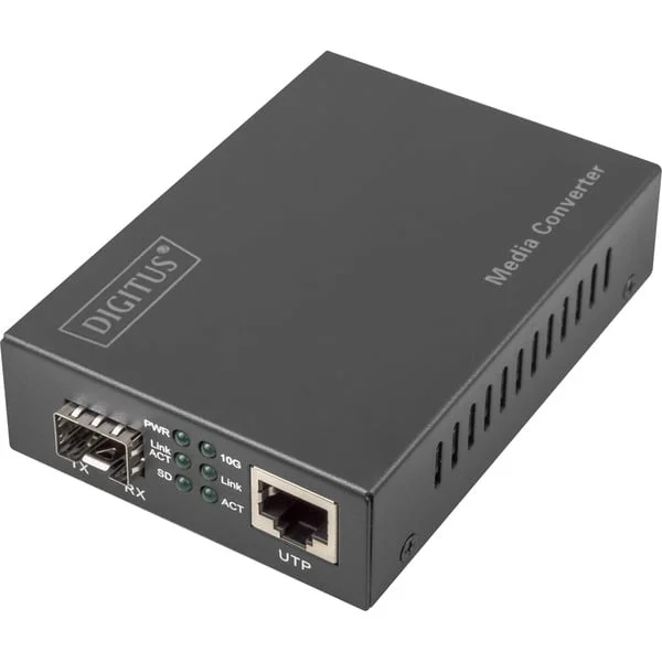 Digitus 10 Gigabit Medienkonverter (schwarz)
