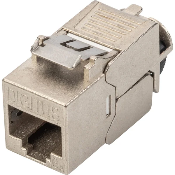 Digitus CAT 6A Keystone Modul, geschirmt mit Kabelmanager 24 Stk, Keystone-Modul
