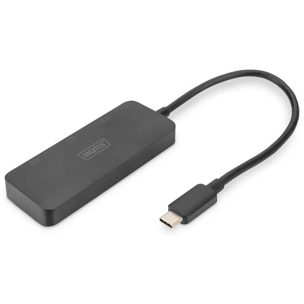 Digitus 3-Port MST Video Hub, Dockingstation (USB-C, 3x DisplayPort)