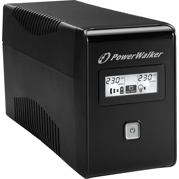 BlueWalker PowerWalker VI 650 LCD, USV (schwarz, Retail)