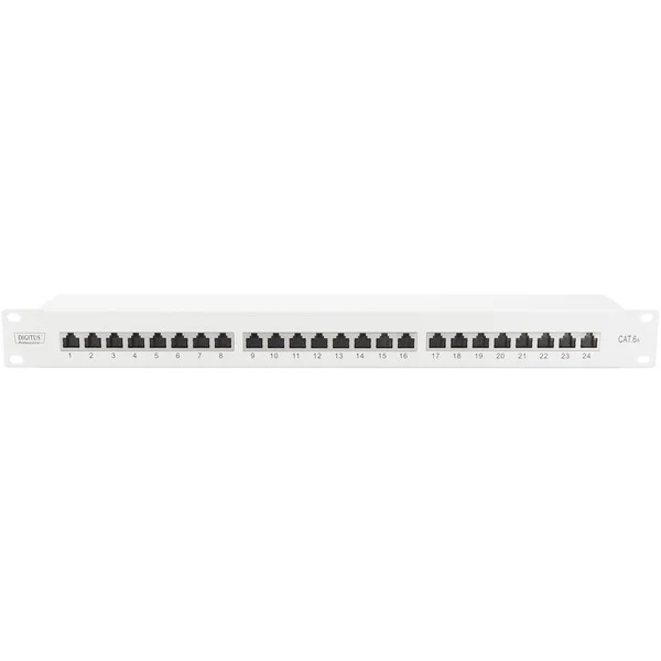 Digitus 19" CAT 6a Patchpanel (grau)