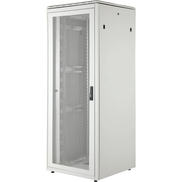 Digitus Netzwerkschrank Unique Serie - 800x800 mm (BxT), IT-Schrank (hellgrau, 42 Höheneinheiten)