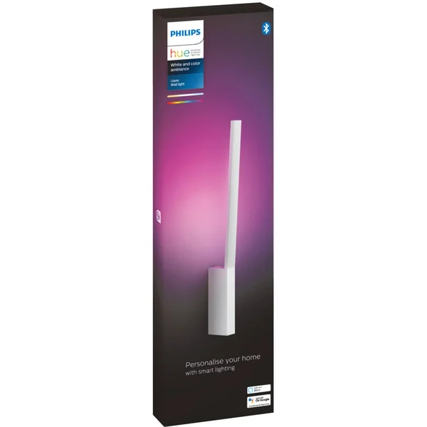 Philips HUE White & Color Ambiance Liane Wandleuchte, LED-Leuchte (weiß)