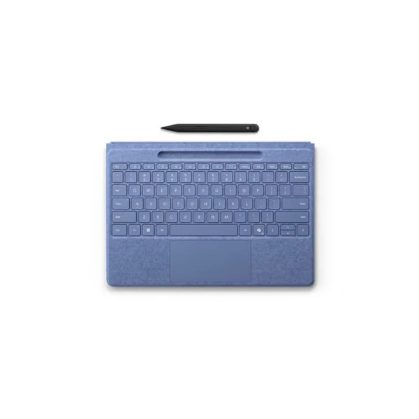 Microsoft Surface Pro 13-Zoll-Keyboard mit Slim Pen, Tastatur (hellblau, DE-Layout)