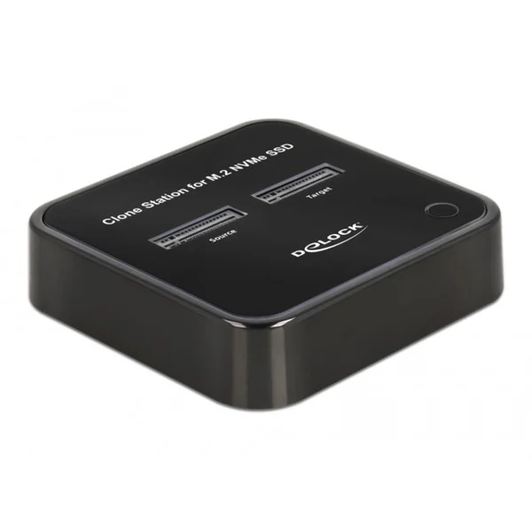 DeLOCK USB 3.0 Docking- und Klonstation 2 x M.2 NVMe, Dockingstation (schwarz, M.2 SSD)