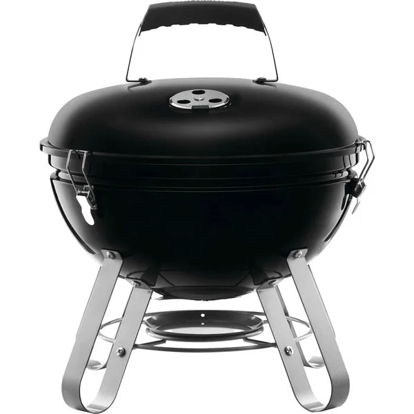 Napoleon Holzkohle Kugelgrill NK14K-LEG-3, Holzkohlegrill (schwarz, Ø 37cm)