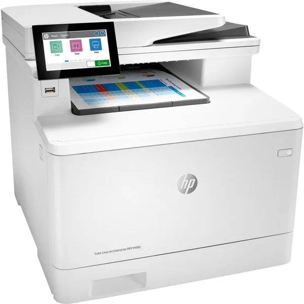 HP Color LaserJet Enterprise M480f MFP, Multifunktionsdrucker (grau/schwarz, USB, LAN, Scan, Kopie, Fax, Duplex (Druck))
