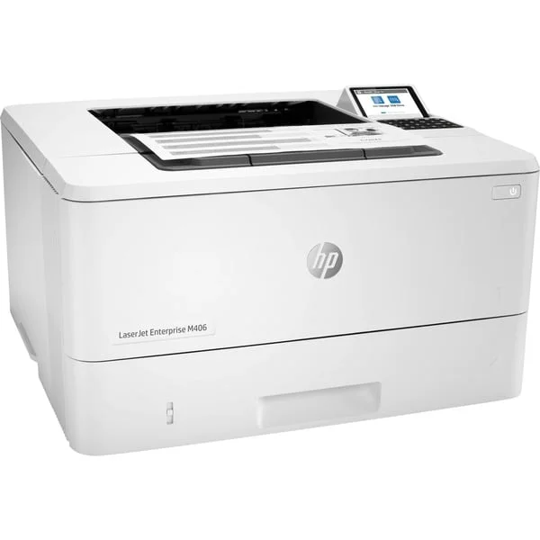 HP LaserJet Enterprise M406dn, Laserdrucker (grau/schwarz, USB, LAN, Duplex (Druck))