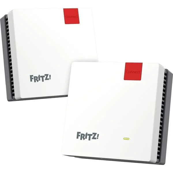 FRITZ! Mesh Set 1600 2-pack, Repeater (weiß/grau, 2x WLAN Repeater 1200 AX)