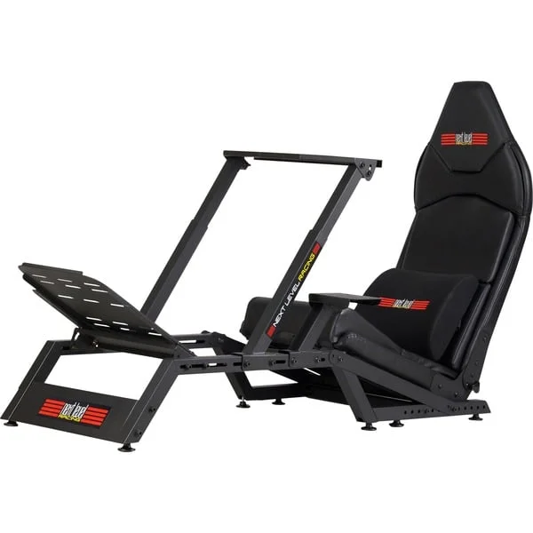 Next Level Racing F-GT Rennsimulator-Cockpit, Sim Rig (schwarz)