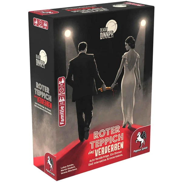 Pegasus Deadly Dinner - Roter Teppich ins Verderben, Rätselspiel