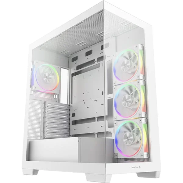DeepCool CG580 4F V2 WH, Tower-Gehäuse (weiß, Tempered Glass x 2)