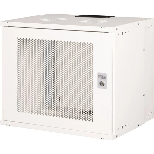 Digitus Wandgehäuse SOHO Pro 19" 540x400 mm (BxT), IT-Schrank (hellgrau, 9 Höheneinheiten)