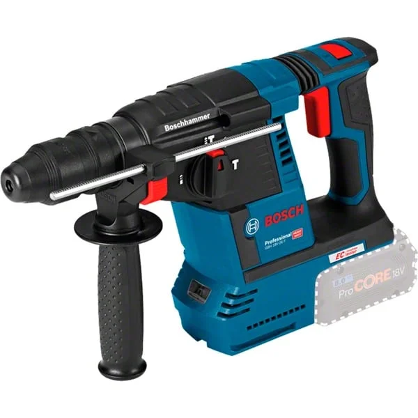 Bosch Professional Akku-Bohrhammer GBH 18V-26 F Professional solo, 18Volt (blau/schwarz, ohne Akku und Ladegerät)