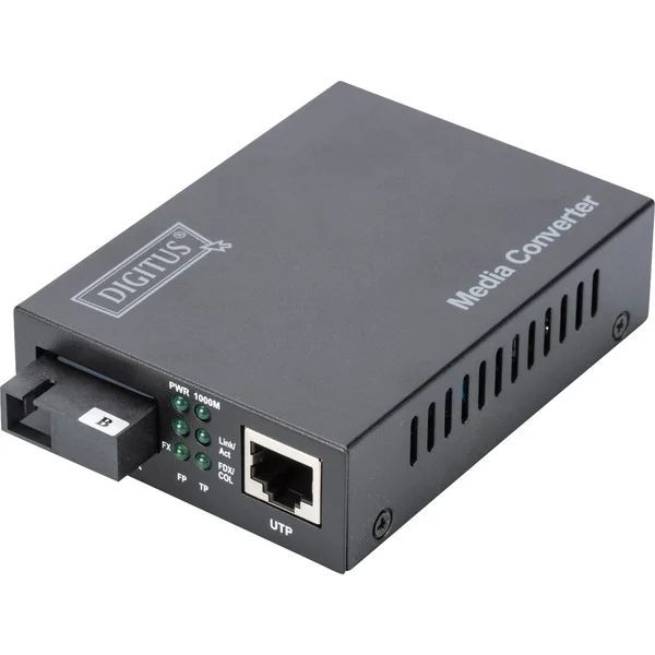 Digitus Bidirektionaler Gigabit Medienkonverter, RJ45 / SC