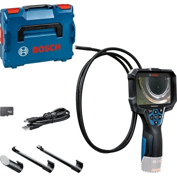 Bosch Professional Akku-Inspektionskamera GIC 12V-5-27 C Professional, 12Volt (blau/schwarz, ohne Akku und Ladegerät, in L-BOXX)