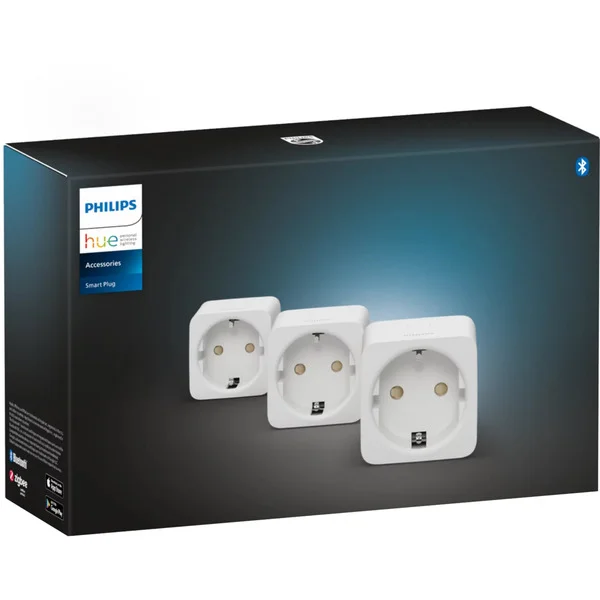 Philips HUE SmartPlug, Schaltsteckdose (weiß, 3er Pack)