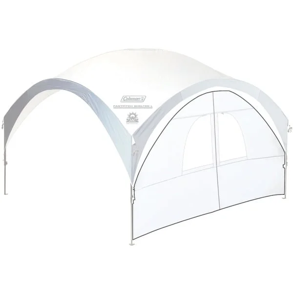 Coleman Seitenwand mit Eingang, für FastPitch Shelter L, Seitenteil (silber, 4,50m)