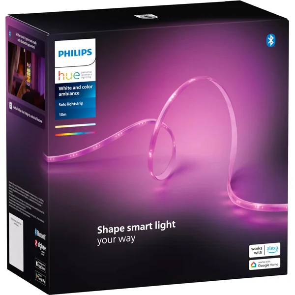Philips HUE Lightstrip Solo 10 Meter, LED-Streifen (weiß)