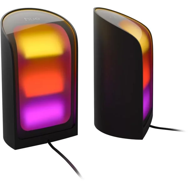 Philips HUE Play Wallwasher, LED-Leuchte (schwarz, 2er Pack)