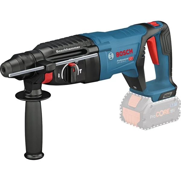 Bosch Professional Akku-Bohrhammer GBH 18V-26 D Professional solo, 18Volt (blau/schwarz, ohne Akku und Ladegerät)