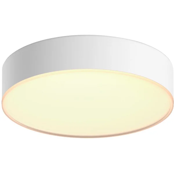 Philips HUE White Ambiance Enrave Deckenleuchte S, LED-Leuchte (weiß, inkl. Dimmschalter)