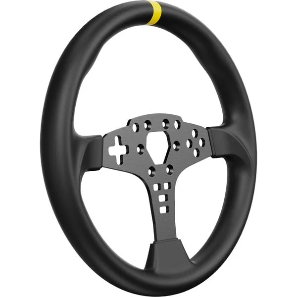 MOZA 12-inch Round Wheel Mod, Austausch-Lenkrad (schwarz, für ES Steering Wheel)