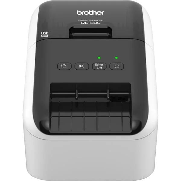 Brother QL-800, Etikettendrucker (grau/schwarz, USB 2.0)