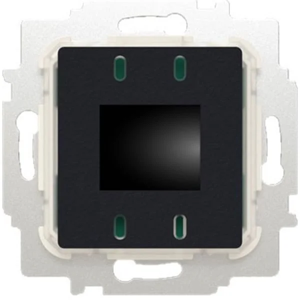 Busch-Jaeger Raumtemperaturregler Einsatz Typ 1094 USITA-Bluetooth mit Display und Touchbedienung, Heizungsthermostat (edelstahl, Retail)