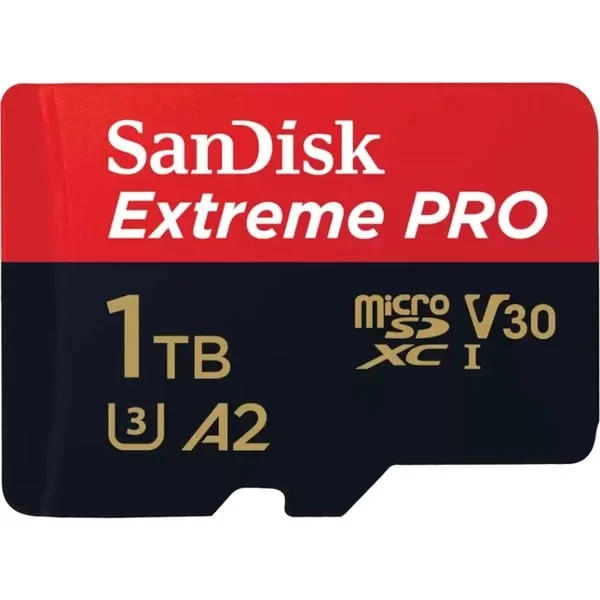 SanDisk Extreme PRO 1 TB microSDXC, Speicherkarte (UHS-I U3, Class 10, V30, A2)